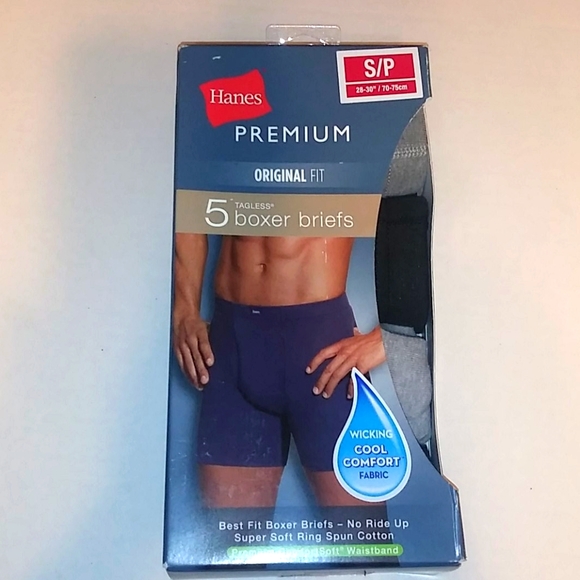Hanes Other - Hanes mens boxer briefs. Small. #187